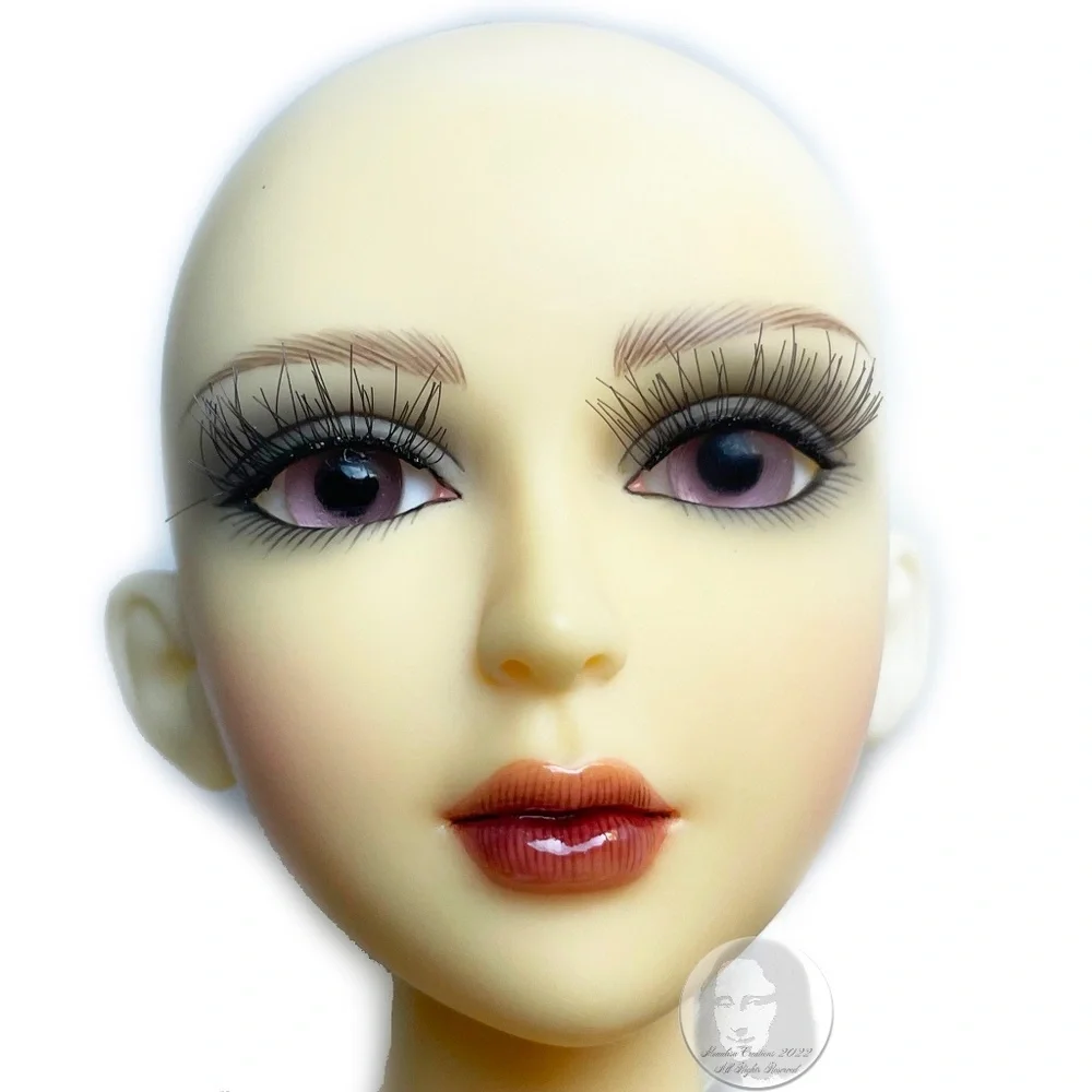 Ball Joint Doll Custom Yolanda Face Up by Impldoll 2009 43cm BJD + Violet Fern
